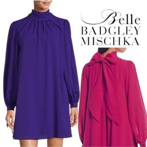 NWT $169 Belle Badgley Mischka Purple